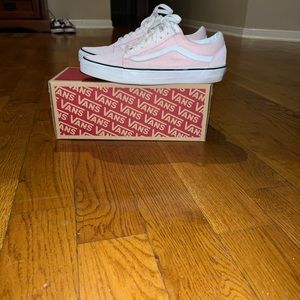 Vans old skool light pink